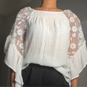 Beautiful white xs top